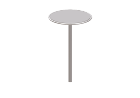 Mesas 3D - Mesa de metal - Maglin - FRT1700 RD M1 DB 30