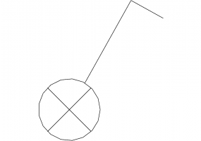 Interruttore unipolare con lampada