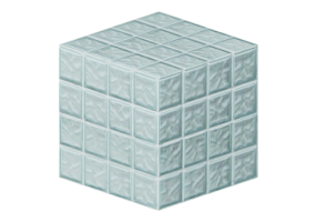 Textura blocos de vidro - Claro