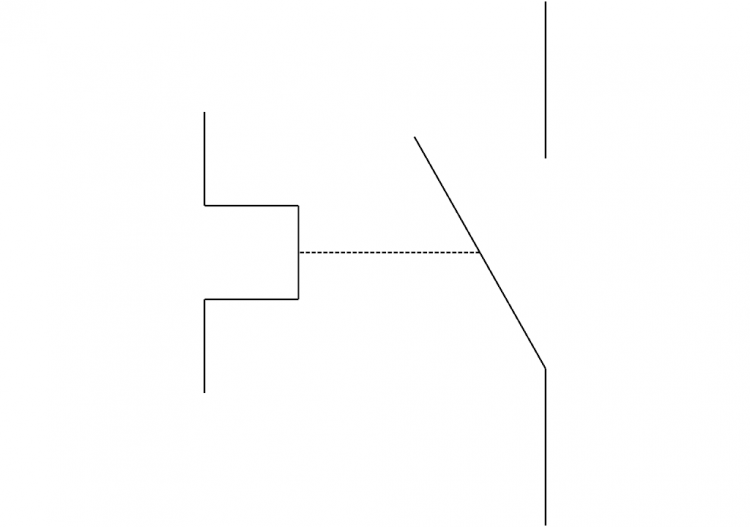 Closing contact of a thermal relay - ACCA software