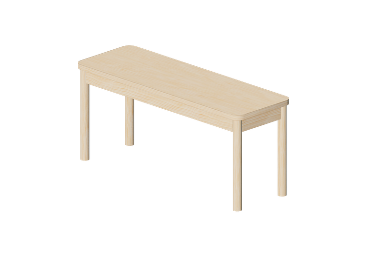 3D Chairs - Wooden bench - Ikea - Rönninge - IKEA 3D Chairs - Wooden bench - Ikea - Rönninge - IKEA