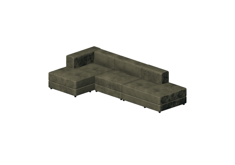 Divans 3D - Canapé en tissu - Ikea - Jättebo - IKEA Divans 3D - Canapé en tissu - Ikea - Jättebo - IKEA