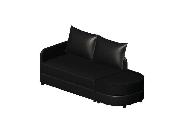 Chairs and Sofas 3D - Fabric sofa bed - Ikea - Lindåkra -... Chairs and Sofas 3D - Fabric sofa bed - Ikea - Lindåkra -...