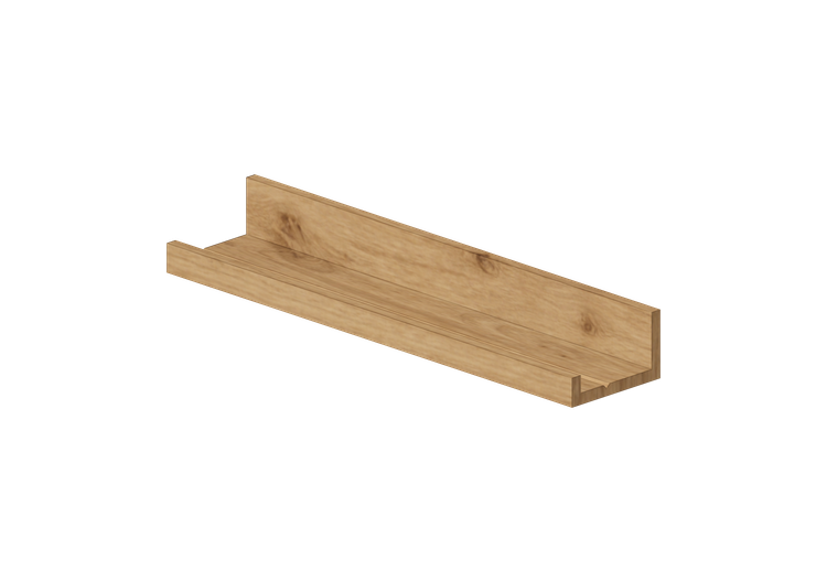 Librerie 3D - Mensola in legno - Ikea - Mosslanda - IKEA Librerie 3D - Mensola in legno - Ikea - Mosslanda - IKEA