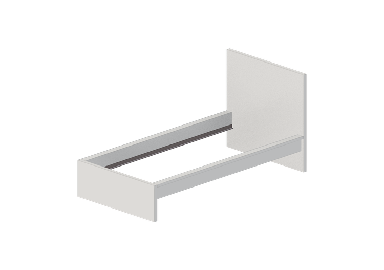 Letti 3D - Struttura letto in legno laccato - Ikea - Malm -... Letti 3D - Struttura letto in legno laccato - Ikea - Malm -...
