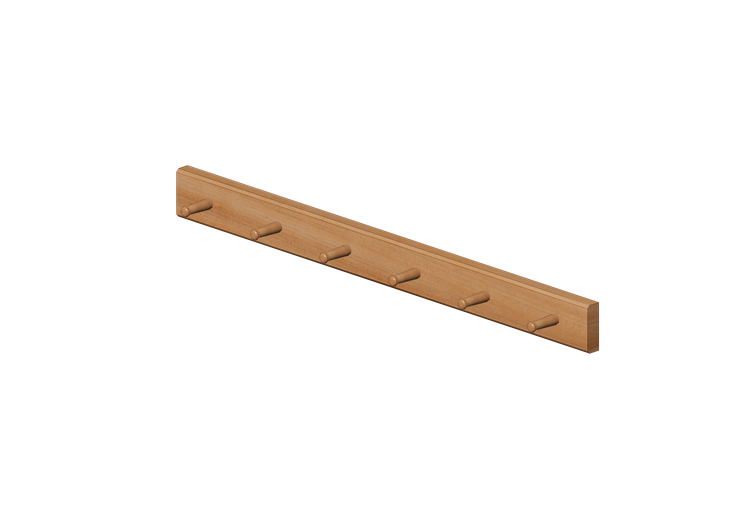 Accesorios 3D - Perchero de madera - Ikea - Hövolm - IKEA Accesorios 3D - Perchero de madera - Ikea - Hövolm - IKEA