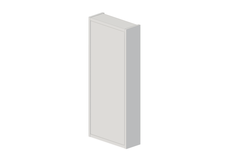 Mobili 3D - Pensile in legno laccato - Ikea - Havbäck -... Mobili 3D - Pensile in legno laccato - Ikea - Havbäck -...