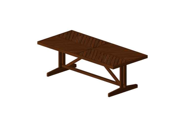 Mesas 3D - Mesa de madeira - Ikea - Norrmansö - IKEA Mesas 3D - Mesa de madeira - Ikea - Norrmansö - IKEA