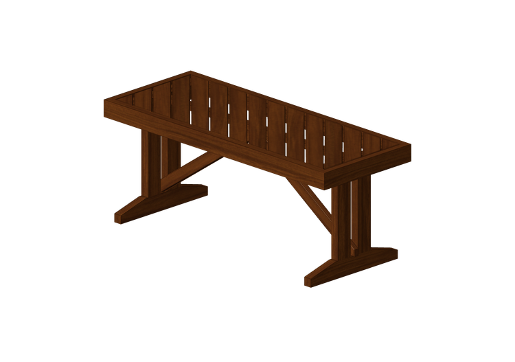 Banc 3D - Banc en bois - Ikea - Norrmansö - IKEA Banc 3D - Banc en bois - Ikea - Norrmansö - IKEA