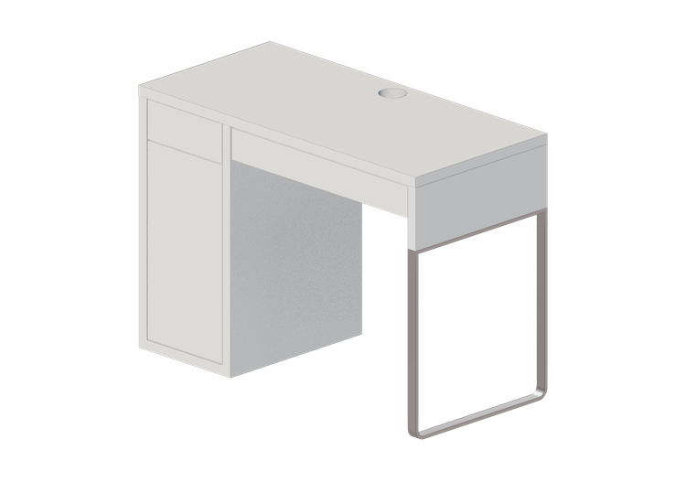 3D Schreibtische - Schreibtisch aus lackiertem Holz - Ikea... 3D Schreibtische - Schreibtisch aus lackiertem Holz - Ikea...
