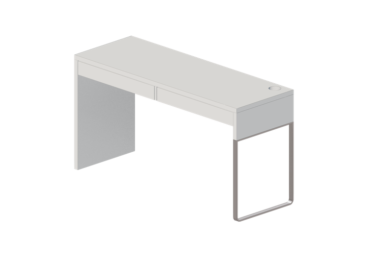 3D Schreibtische - Schreibtisch aus lackiertem Holz - Ikea... 3D Schreibtische - Schreibtisch aus lackiertem Holz - Ikea...