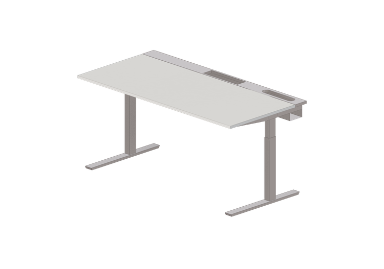 3D Desks - Lacquered wooden desk - Ikea - Mittzon - IKEA 3D Desks - Lacquered wooden desk - Ikea - Mittzon - IKEA