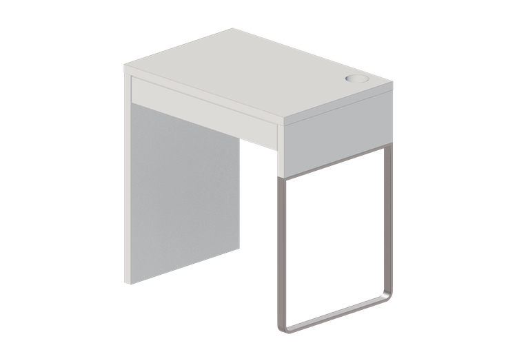 Escrivaninhas 3D - Escrivaninha de madeira lacada - Ikea -... Escrivaninhas 3D - Escrivaninha de madeira lacada - Ikea -...