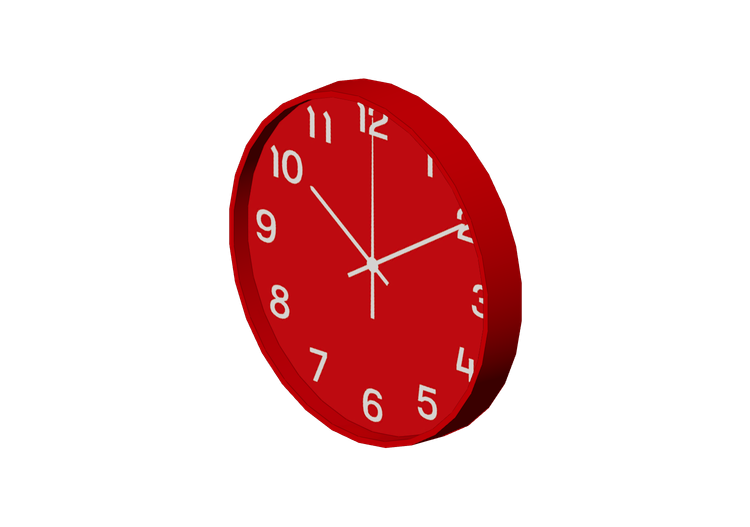 Orologi 3D - Orologio da parete - Ikea - Pluttis - IKEA Orologi 3D - Orologio da parete - Ikea - Pluttis - IKEA
