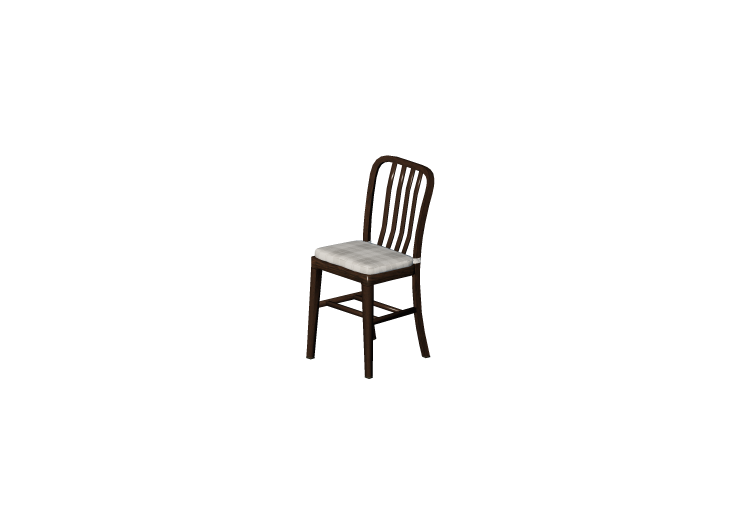 Chaises 3D - Chaise en bois - ACCA software Chaises 3D - Chaise en bois - ACCA software