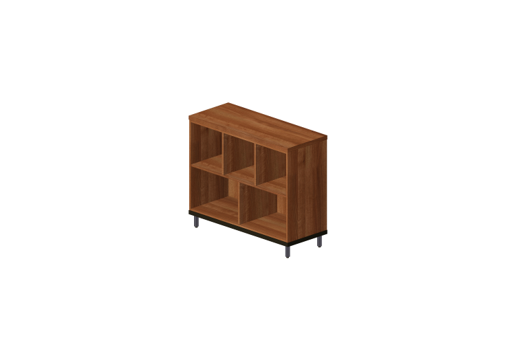 3D Bookshelves and Containers - Low rack system with extra... 3D Bookshelves and Containers - Low rack system with extra...