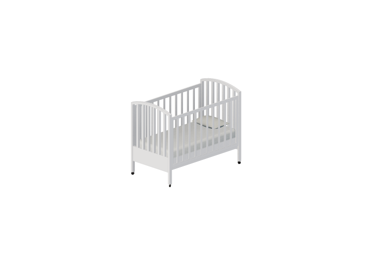 Lits 3D - Petit lit pour nourrissons - ACCA software Lits 3D - Petit lit pour nourrissons - ACCA software