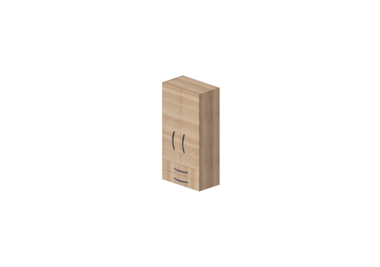 3D Schränke und Kommoden - Schrank zweiflüglig und zwei... 3D Schränke und Kommoden - Schrank zweiflüglig und zwei...