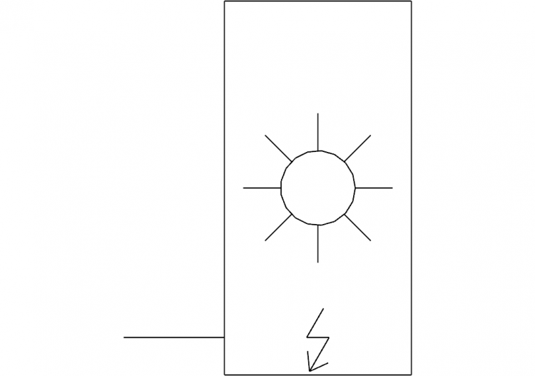 Photovoltaic panel - ACCA software