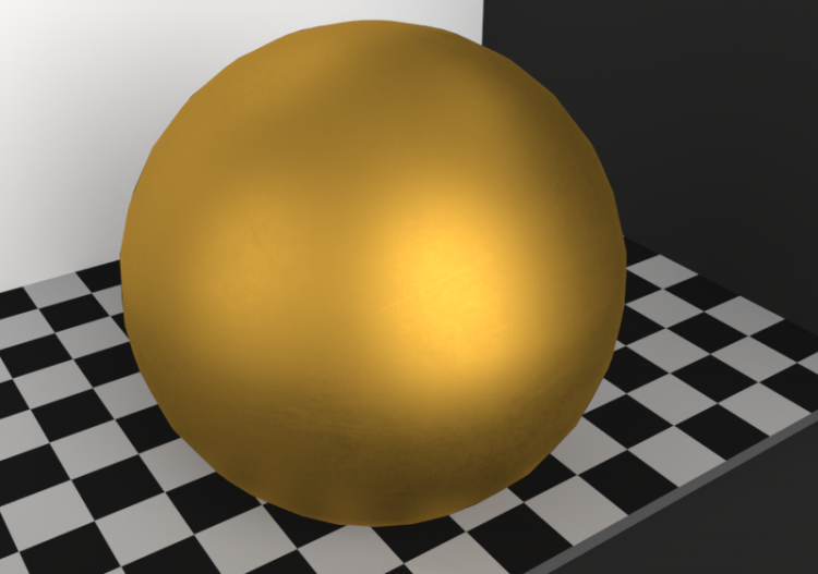 Texture - Opaque Brass - ACCA software
