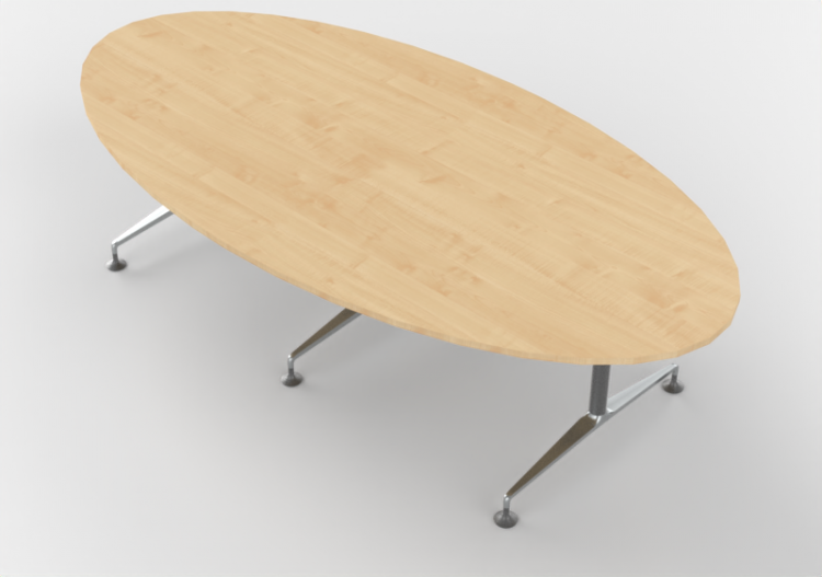 Tables 3D - Table ovale - Orangebox - MO-05 Ski - ACCA...