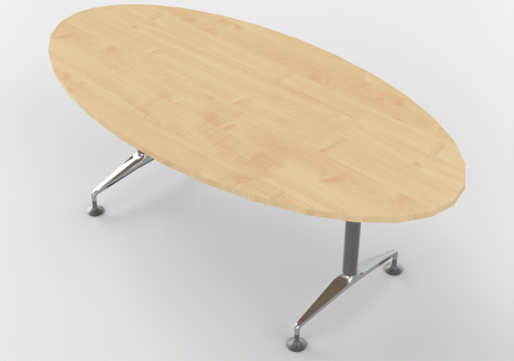 Tables 3D - Table ovale - Orangebox - MO-02 Ski - ACCA...