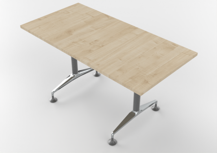 3D Tables - Rectangular Table - Orangebox - MR-01 Ski -...