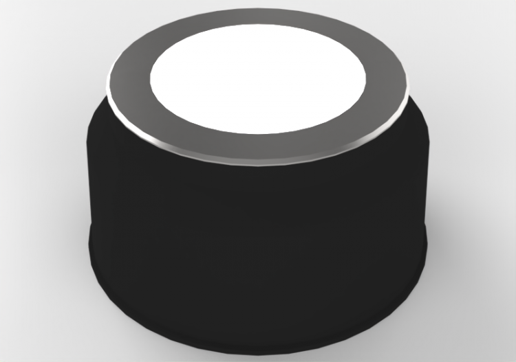 3D Countersunk Lamp - Recessed lamp - Mega Flat- Simes -...