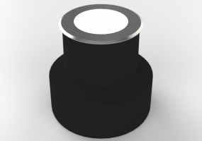 3D Countersunk Lamp - Recessed lamp - Micro Zip - Simes
