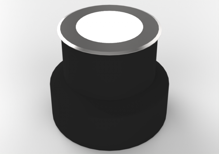 3D Countersunk Lamp - Recessed lamp - Mini Zip - Simes -...