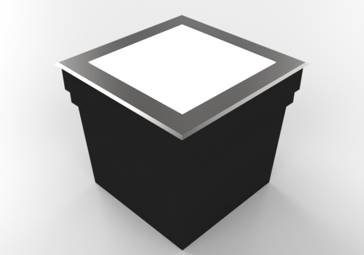 3D Countersunk Lamp - Recessed lamp - Mega Zip - Simes -...