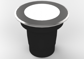 3D Countersunk Lamp - Recessed lamp - Mini Zip - Simes