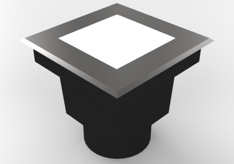 3D Countersunk Lamp - Recessed lamp - Mini Zip - Simes -...