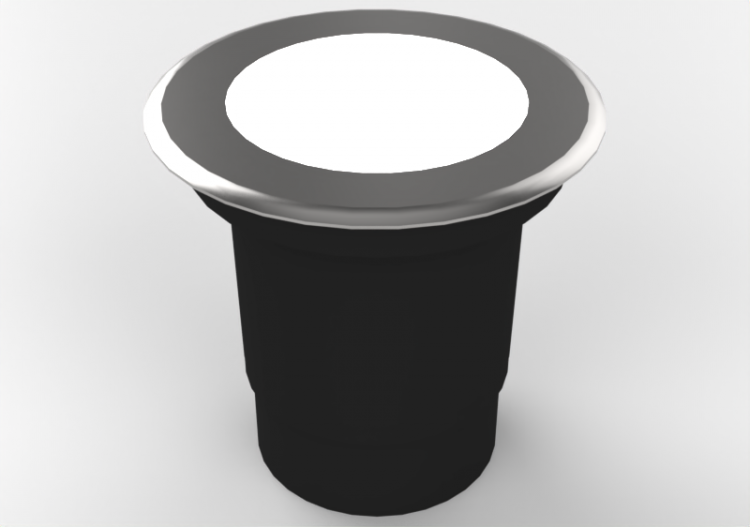 3D Countersunk Lamp - Recessed lamp - Zip- Simes - ACCA...