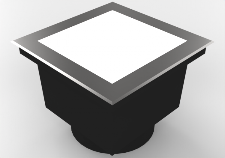 3D Countersunk Lamp - Recessed lamp - Mega Zip - Simes -...