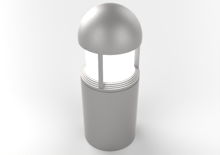 3D Post - Bollard - Mini Column - Simes - ACCA software
