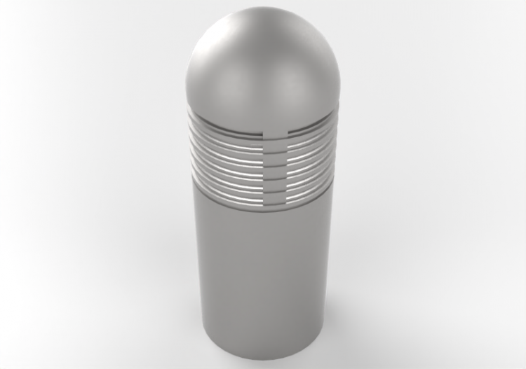 3D Post - Bollard - Mini Column - Simes - ACCA software