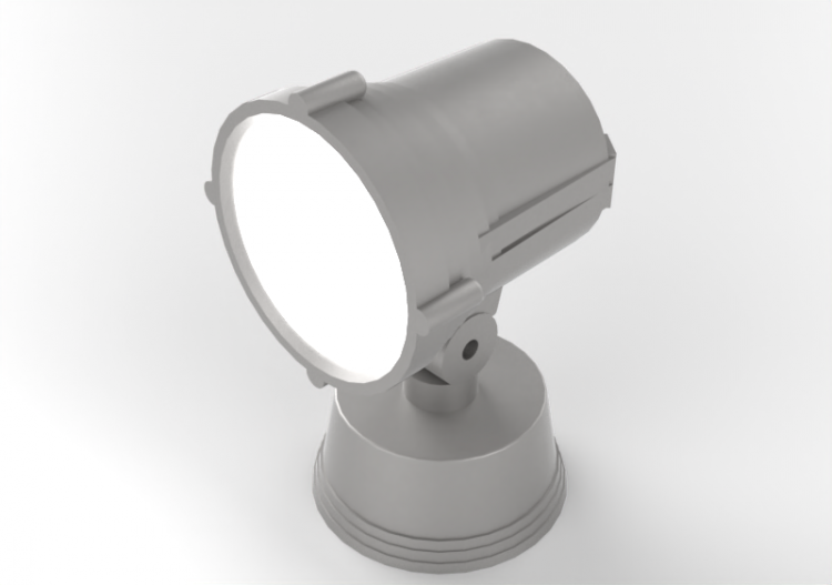 Spotlights and Floodlights 3D - Floodlight - Mini Techno -...