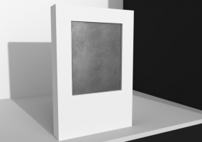 3D Tür/Fenster - Portellone in ferro 1 anta