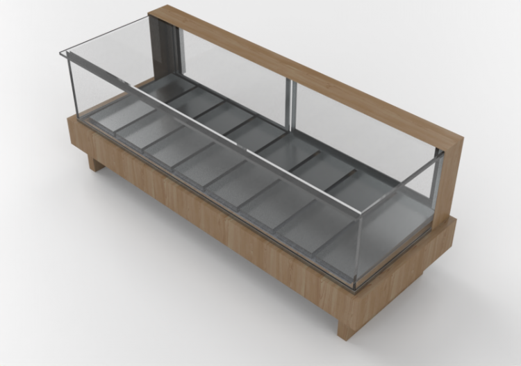 Exibidores 3D - Balcão frigorífico - ACCA software