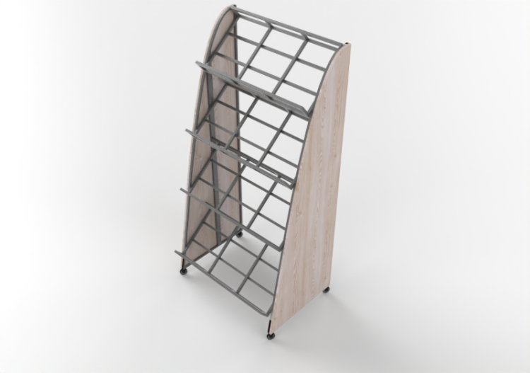 Espositori 3D - Espositore per negozio - ACCA software