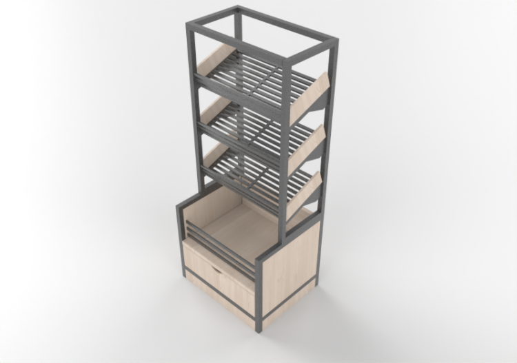 Exibidores 3D - Expositor para loja - ACCA software