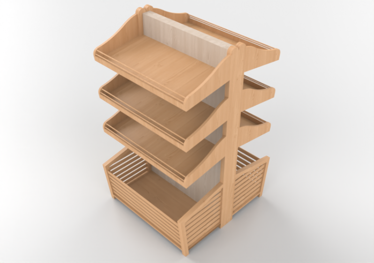 Espositori 3D - Espositore per negozio - ACCA software