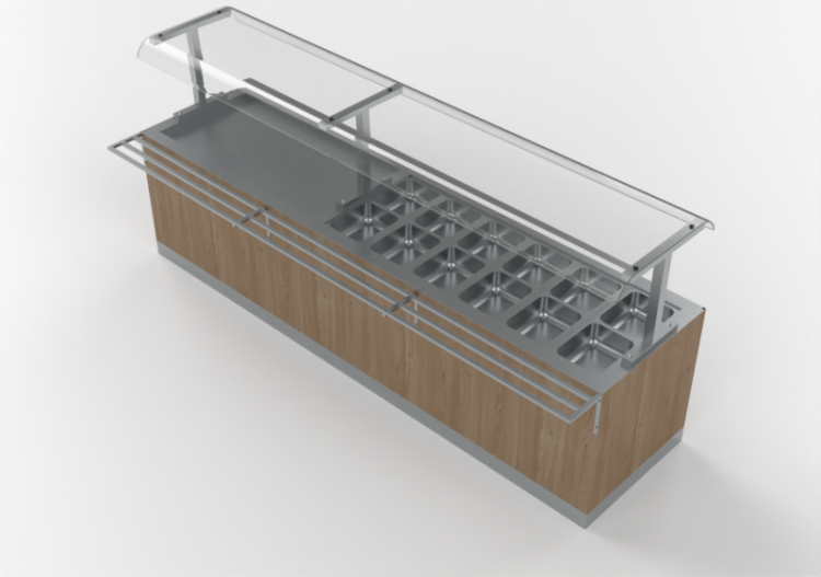 Exibidores 3D - Balcão de autoatendimento - ACCA software