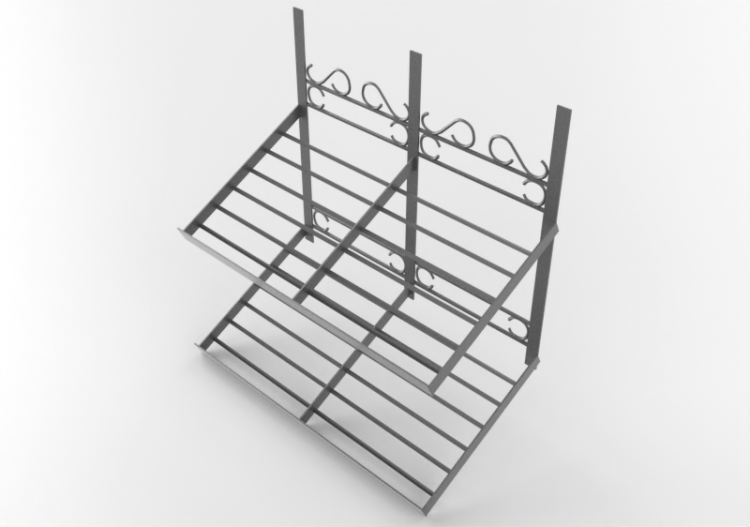 Espositori 3D - Espositore a parete per negozio - ACCA...