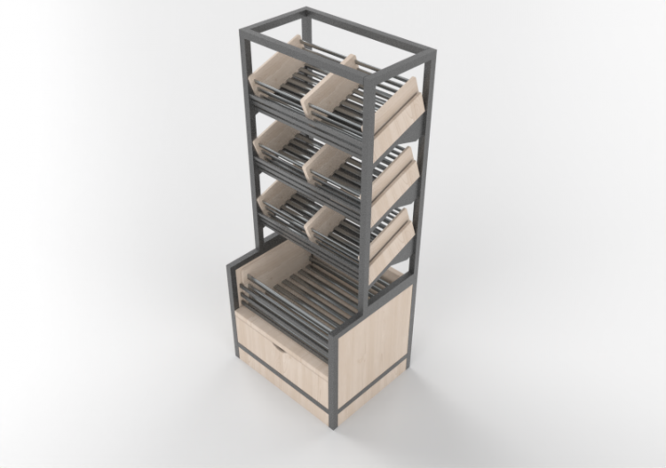 Exibidores 3D - Expositor para loja - ACCA software
