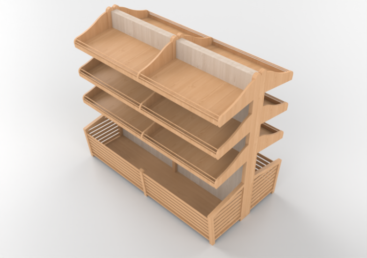 Espositori 3D - Espositore per negozio - ACCA software