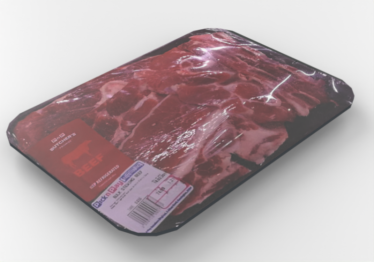 Modelos 3D - Bandeja de carne - ACCA software