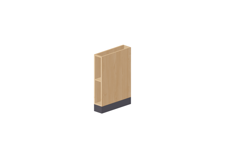 Bases 3D - Base para cozinha 15x82cm - ACCA software Bases 3D - Base para cozinha 15x82cm - ACCA software