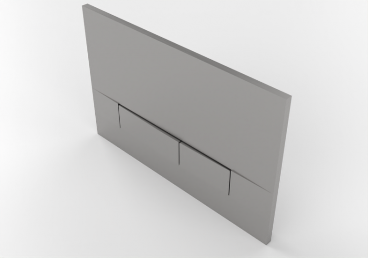 Accessori 3D - Pulsante per scarico wc - ACCA software